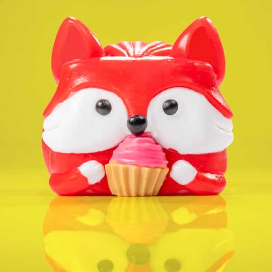 Cupcake the fox Mushykinz taba squishy front view